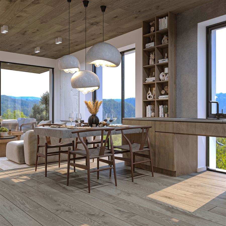 Apartament Montan — proiect de design interior, Apartament de vacanta · Nordic natural