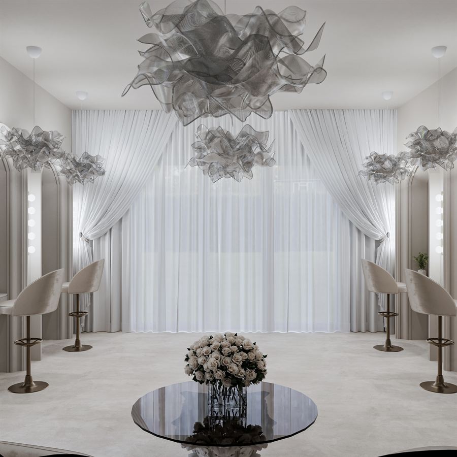 Salon de infrumusetare — proiect de design interior, Spatiu comercial · Beauty